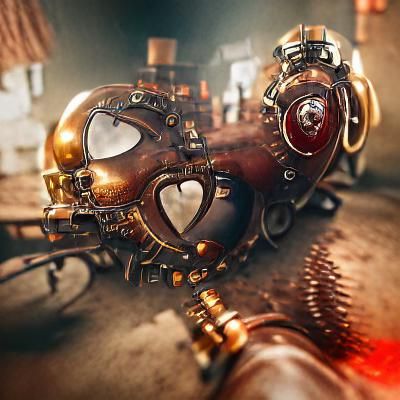 Steampunk Atomic Heart in 8K Unreal Engine