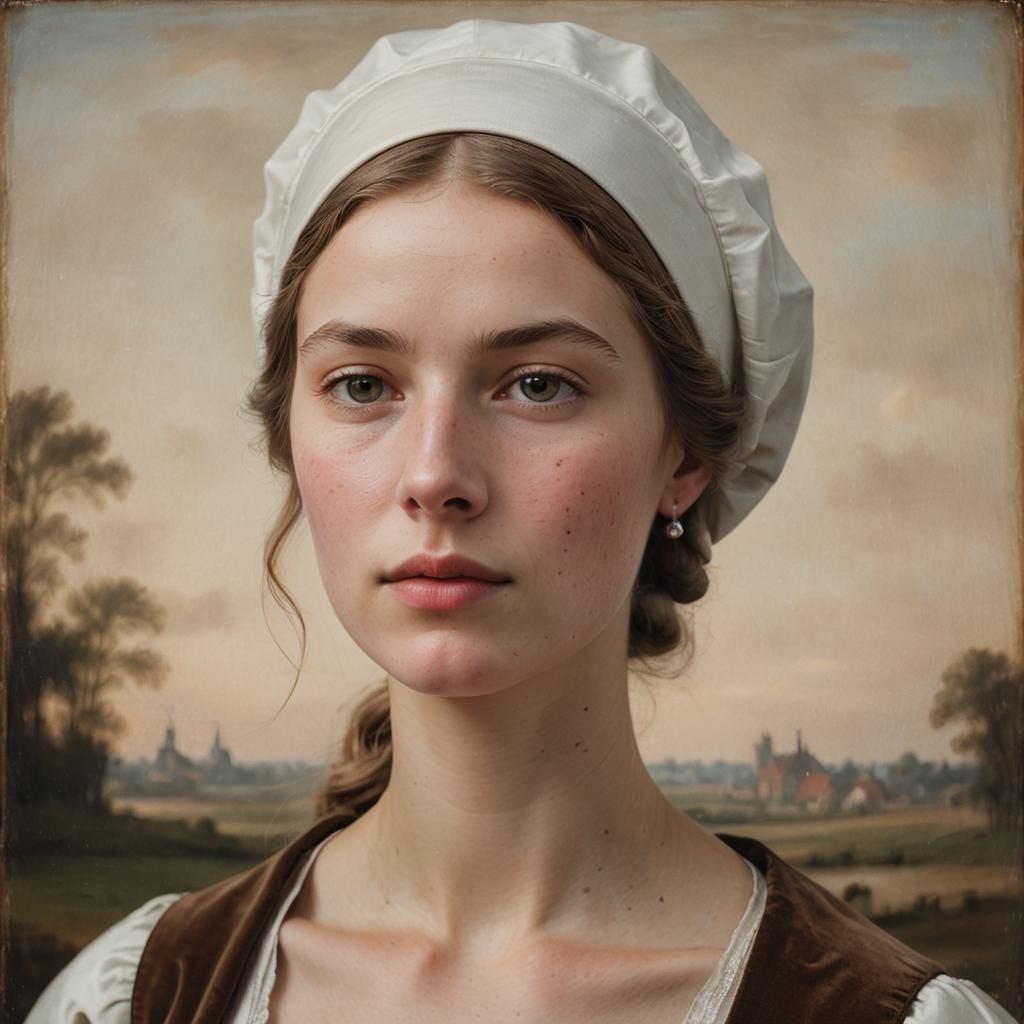 Dutch Golden Age Portrait of Pieternella Mijnders Aleman