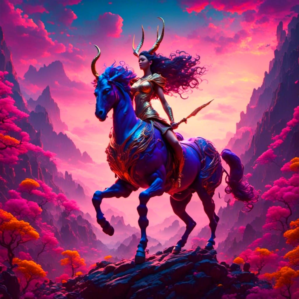 <lora:Centaur:1.0> <lora:The Centaur v2:1.0> A radiant queen...