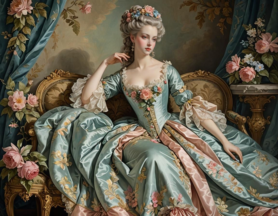 16th Century Rococo Maiden