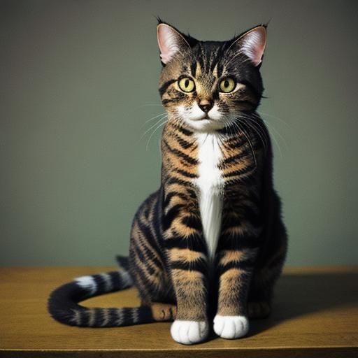 AI-Generated Image of a Cat