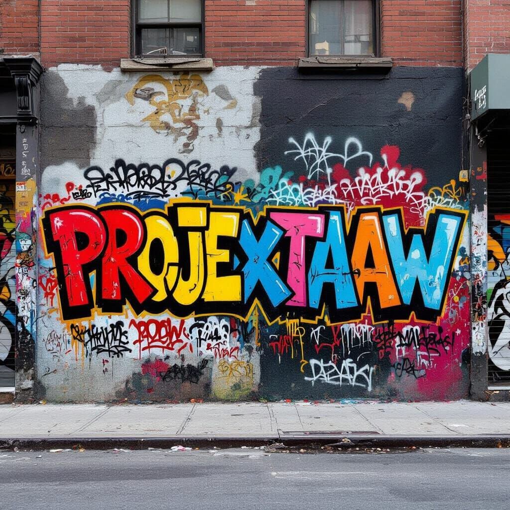 New York City Graffiti Art: ProjextAAW