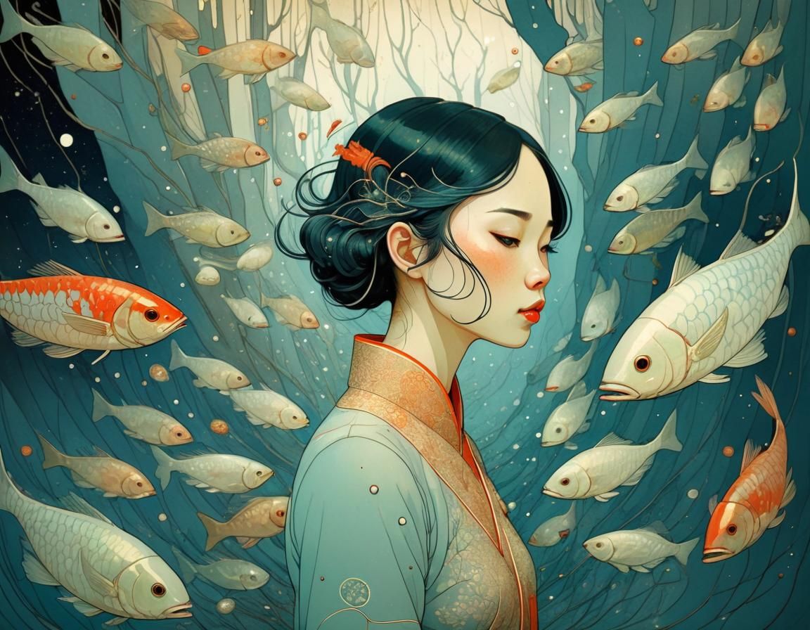 Artwork in the Style of Victo Ngai