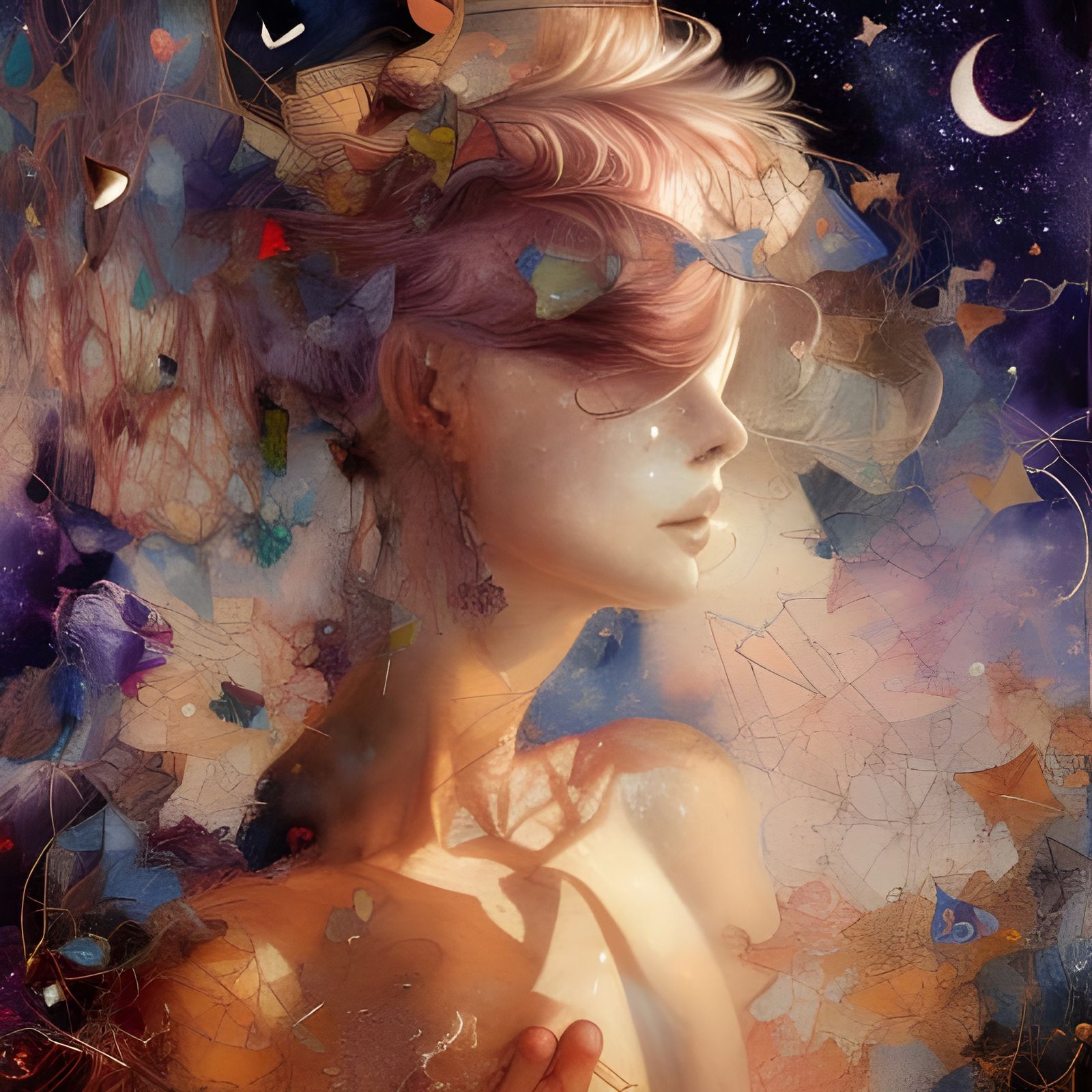 Stars and Hearts: A Fantasy Art Masterpiece