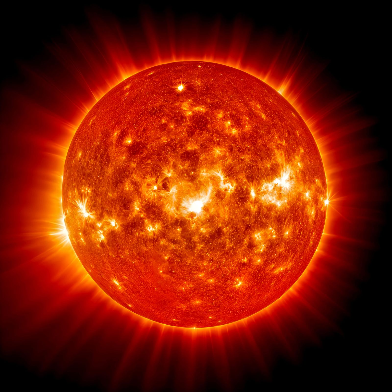 Thermal Portrait of a Severe Solar M5 Flare