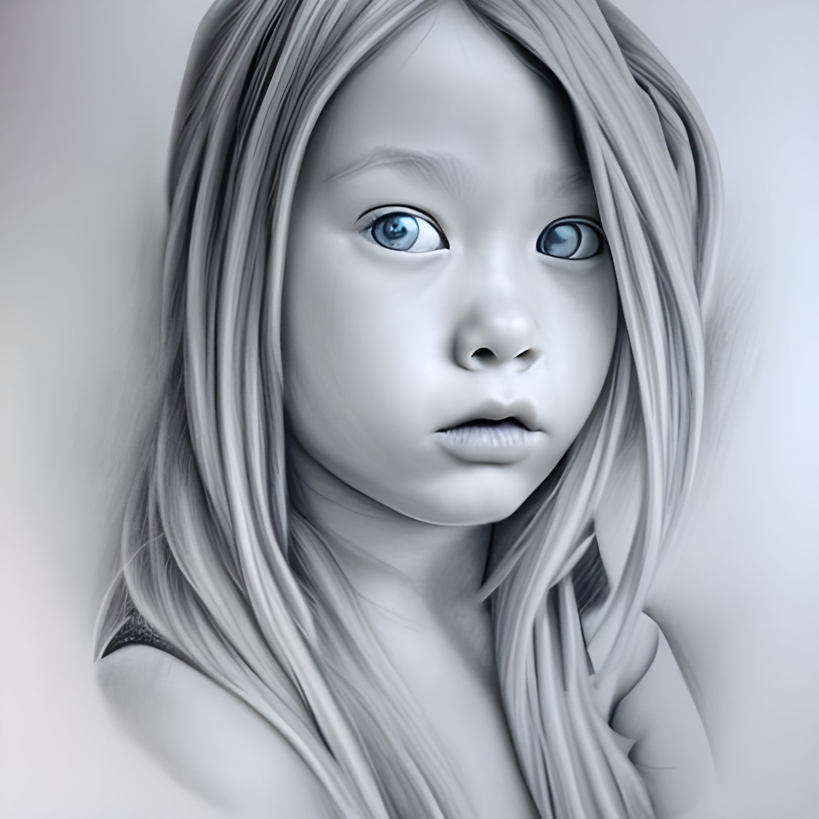 Realistic pencil drawings