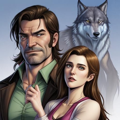 Bigby Wolf and Keira Swan: Fables Comic