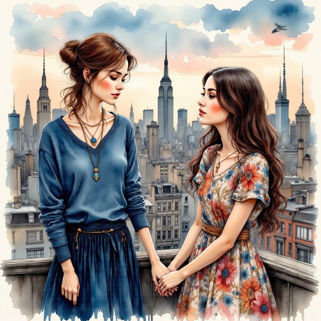 Youthful Gratitude on a Rooftop Ode