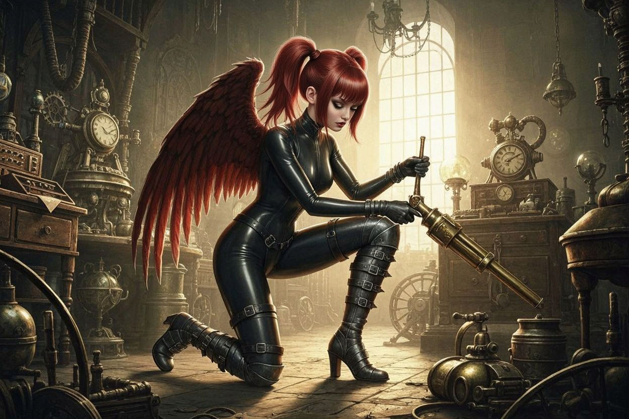 Fae preparing for battle