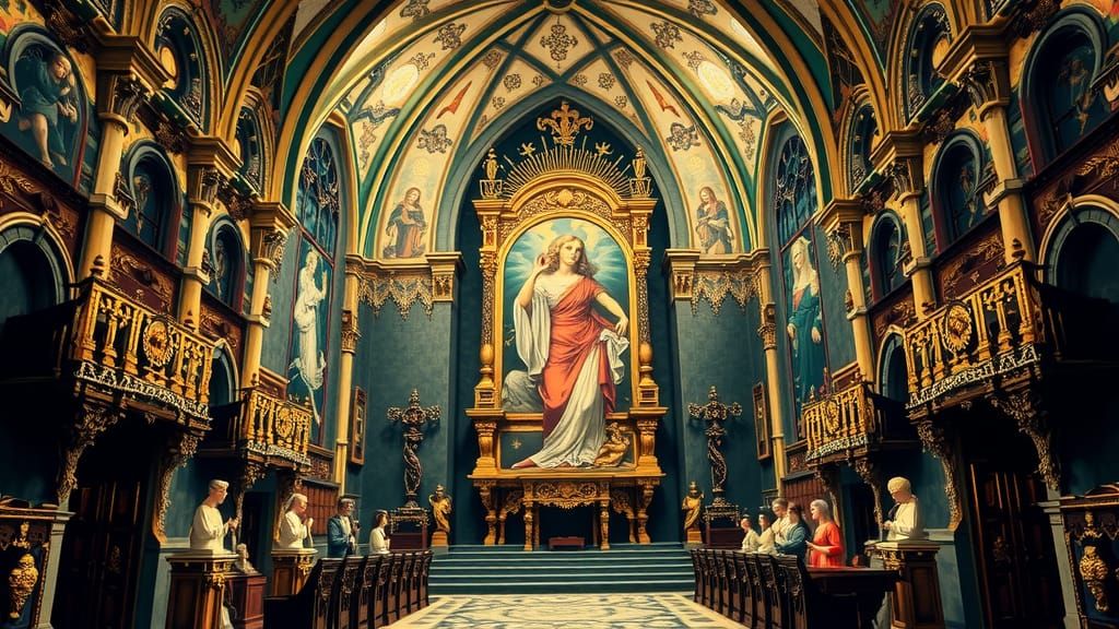 Baroque Gothic Afterlife Celebration