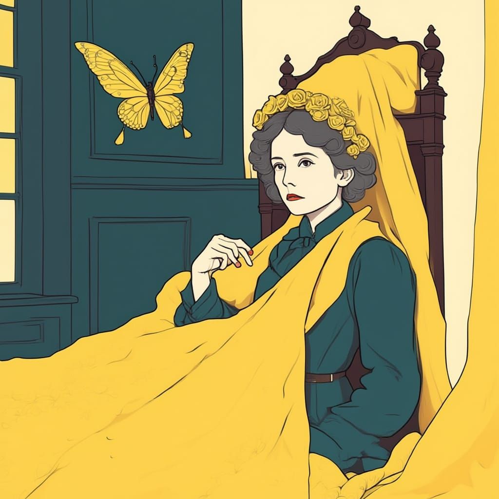 Disturbing Fairy Town: Edwardian Woman's Hyperrealistic Nigh...