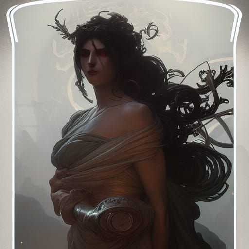 Dark Fantasy Hades Concept Art in 8k Resolution