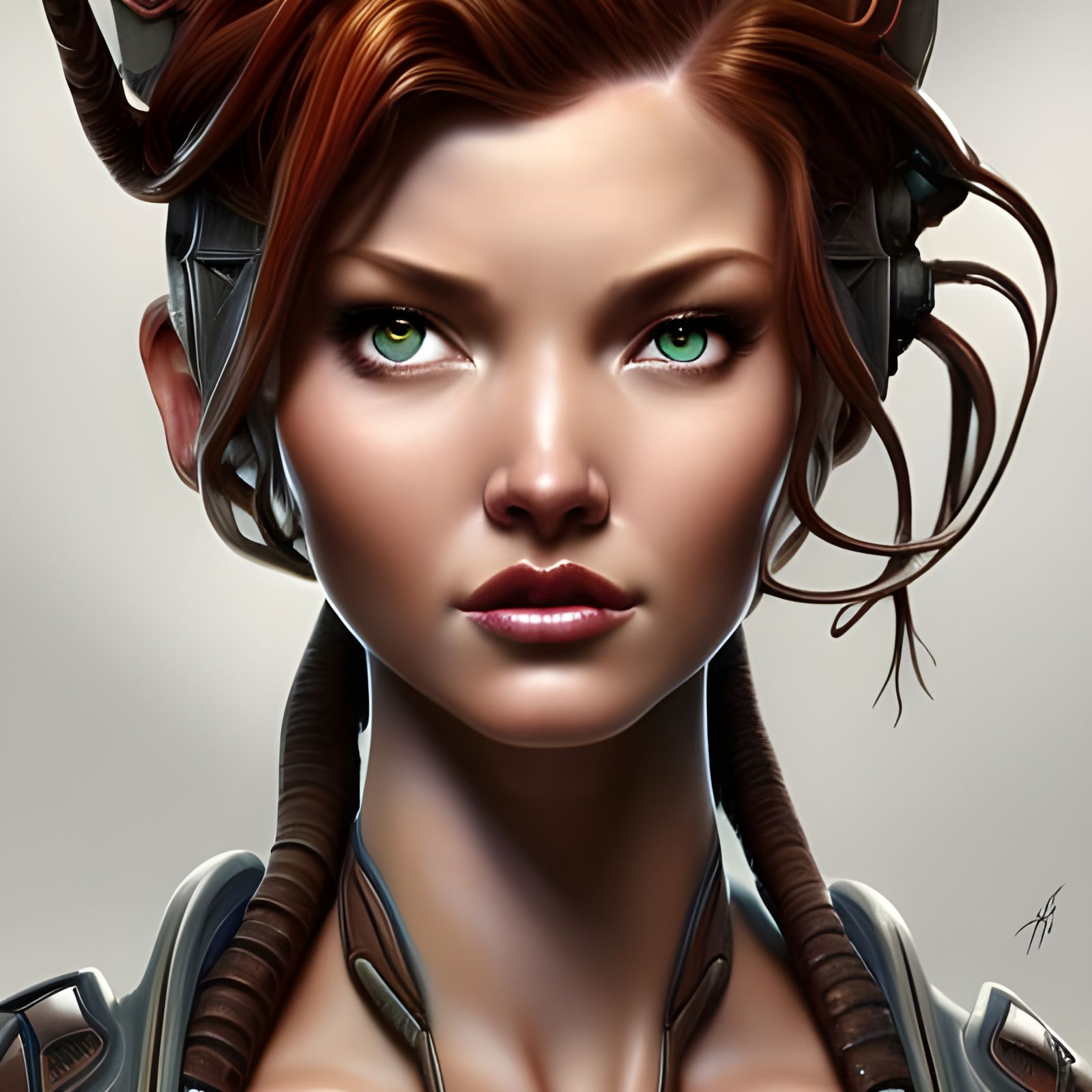 Sarah Kerrigan: Starcraft Character in Pixar Style