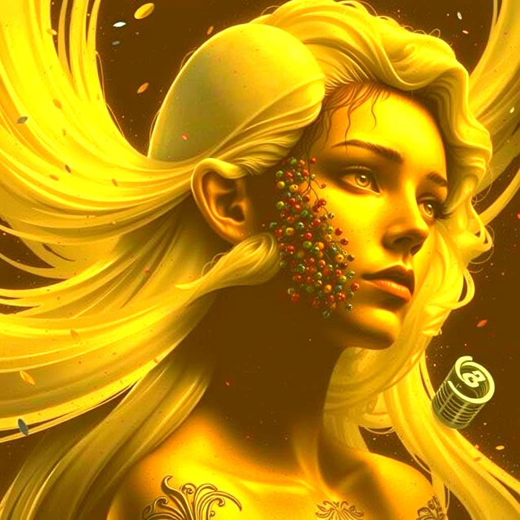 Colorful Berries and Confetti: A Bold, Mature Design