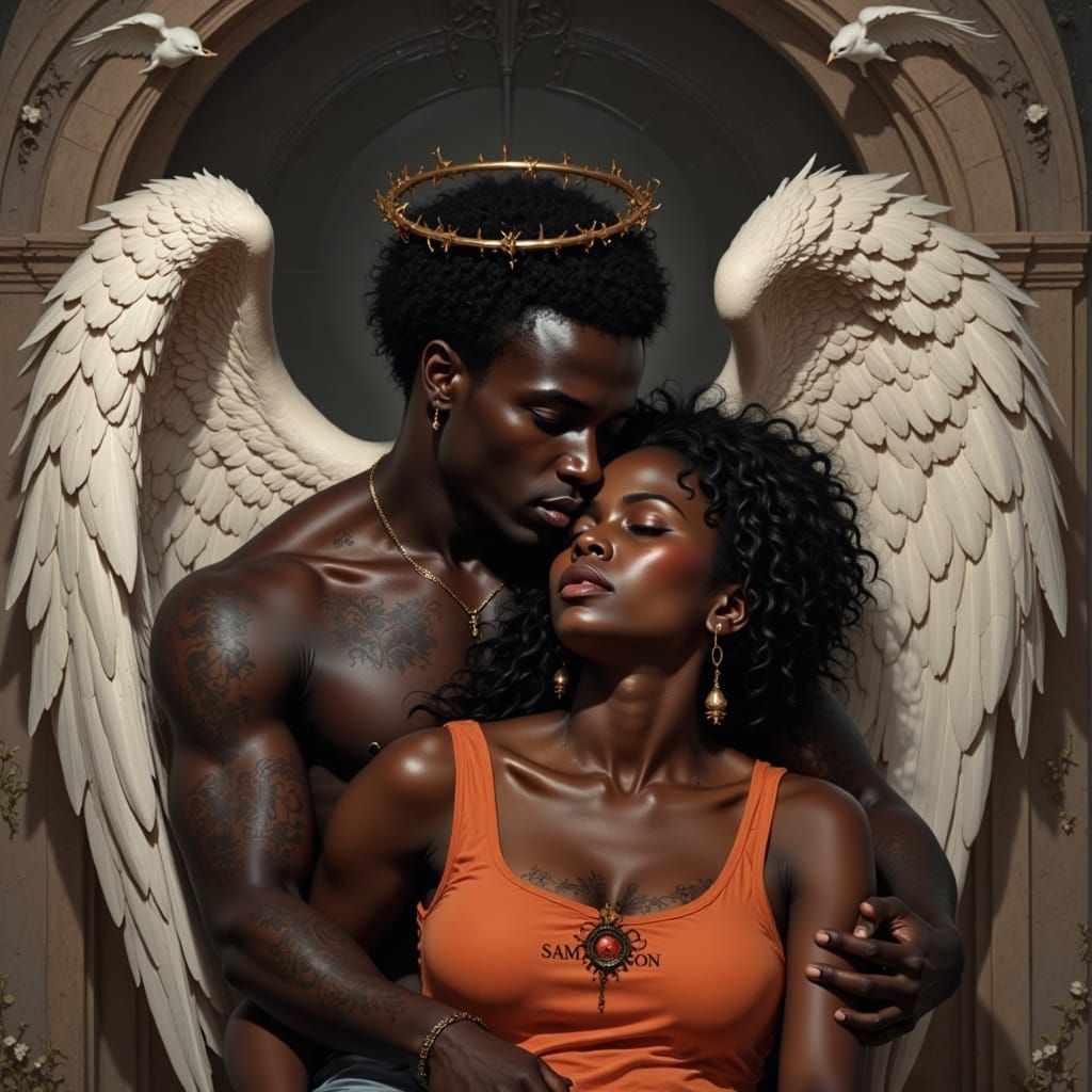 Romantic fine art portrait