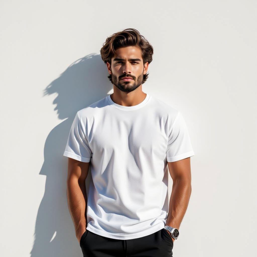 Photorealistic Fashion Portrait: Kai Nusantara