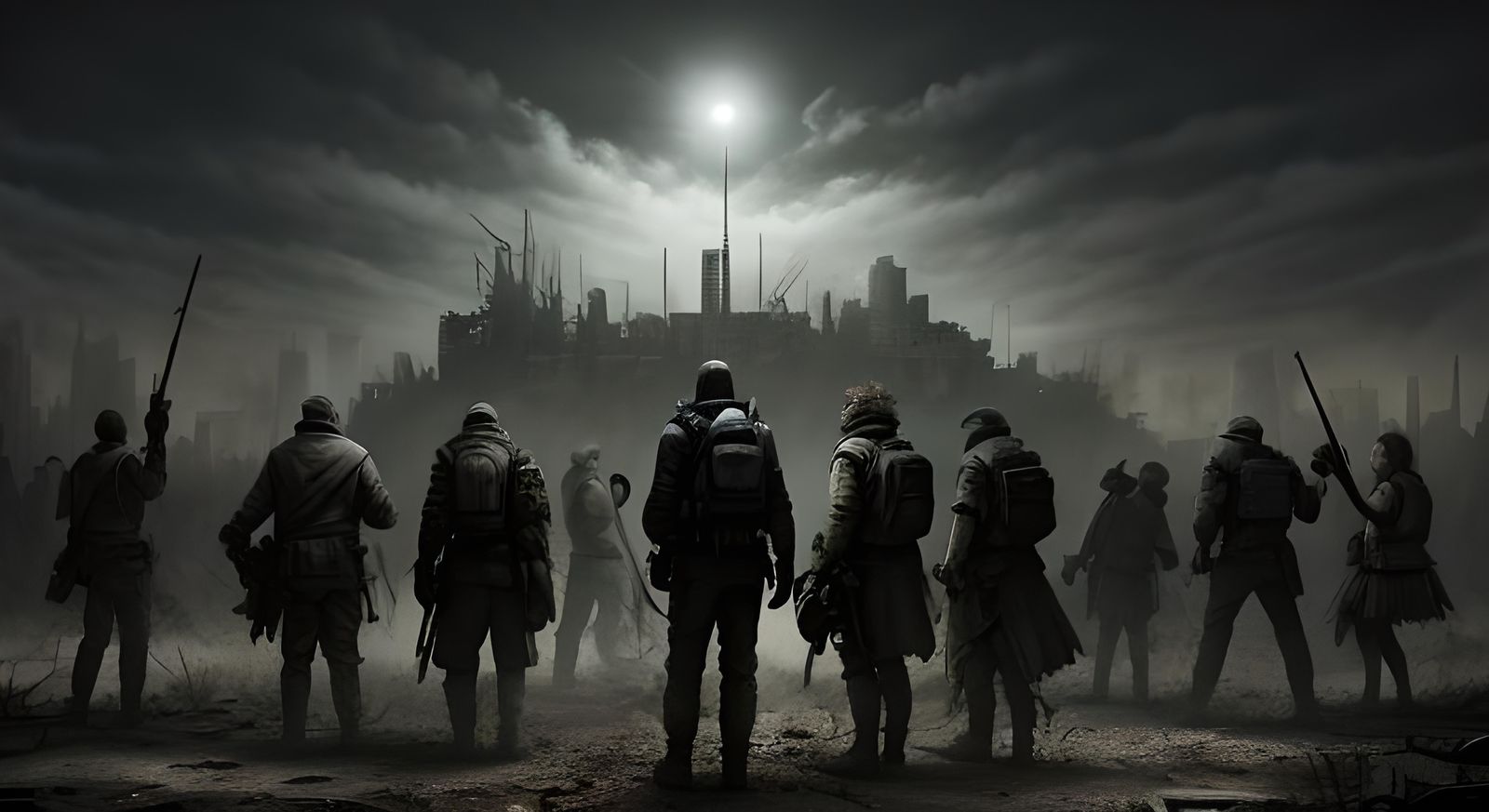 big birthday party in darkest post-apocalyptic world