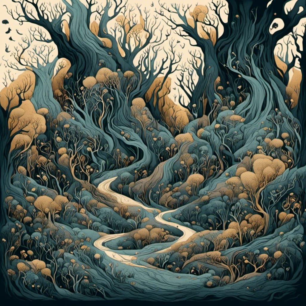 Glowing Auroran Figure in Weirdcore Style