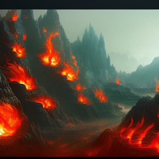 Great Balls of Fire: Fantastical Matte Painting