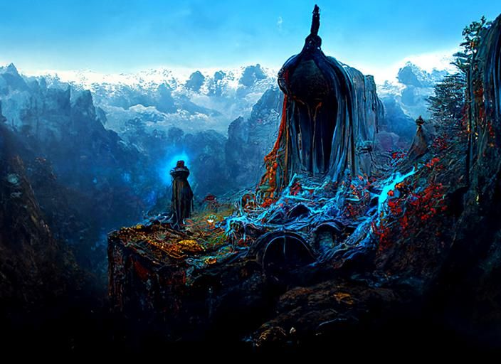 Wizard's Hidden Treasure in Blue Mountains