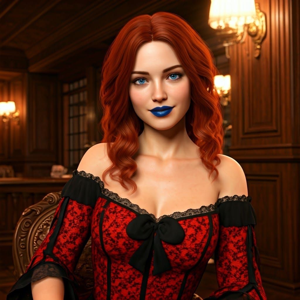 Rubenesque Beauty in Vintage Opulence