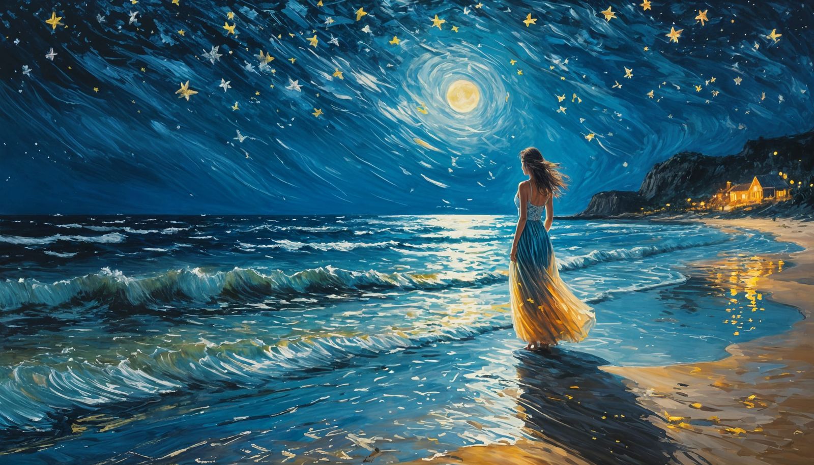 Beautiful Night Scene