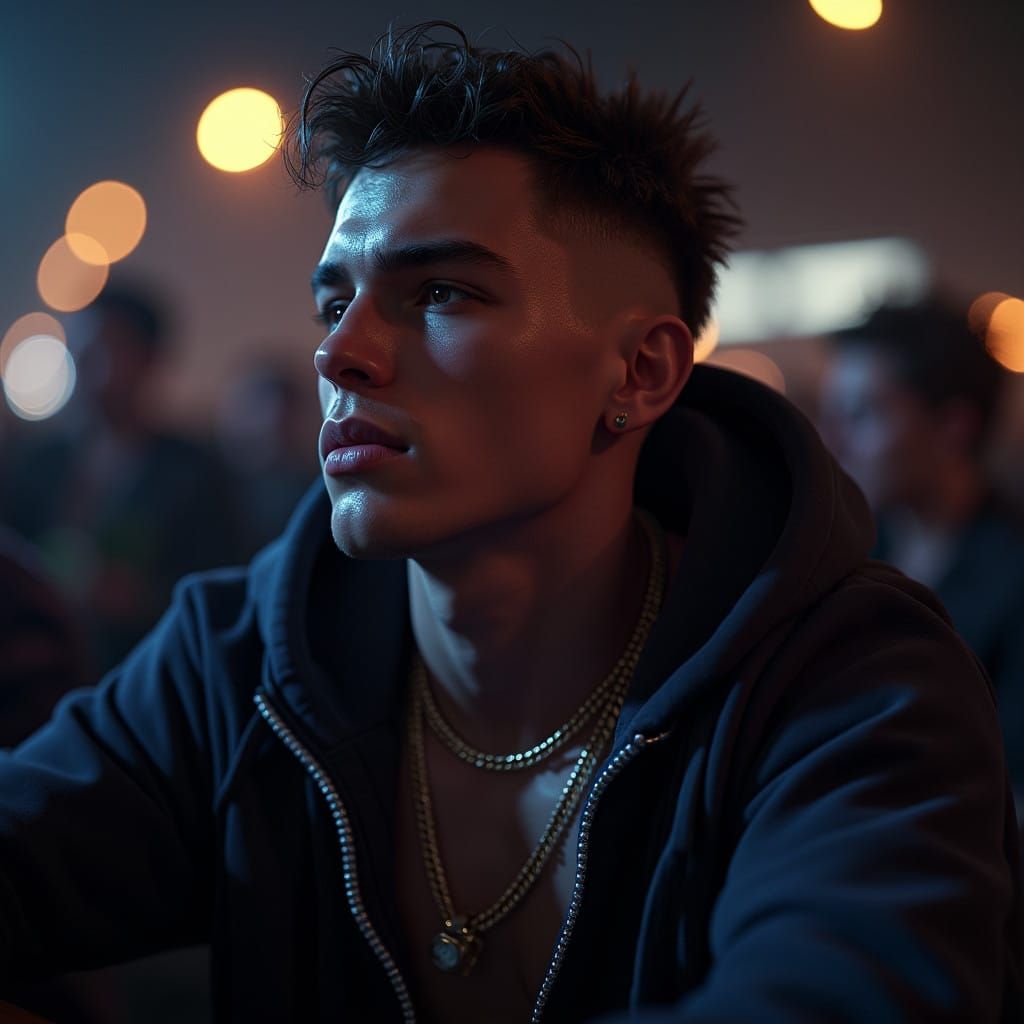 Hyper-Realistic Rave Culture Icon