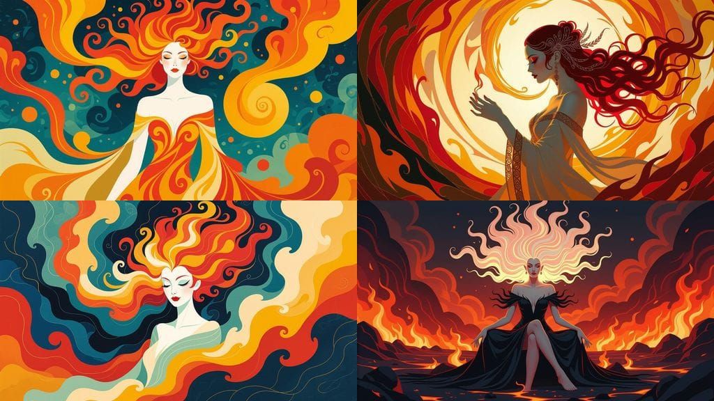 Ethereal Goddess of Muspelheim