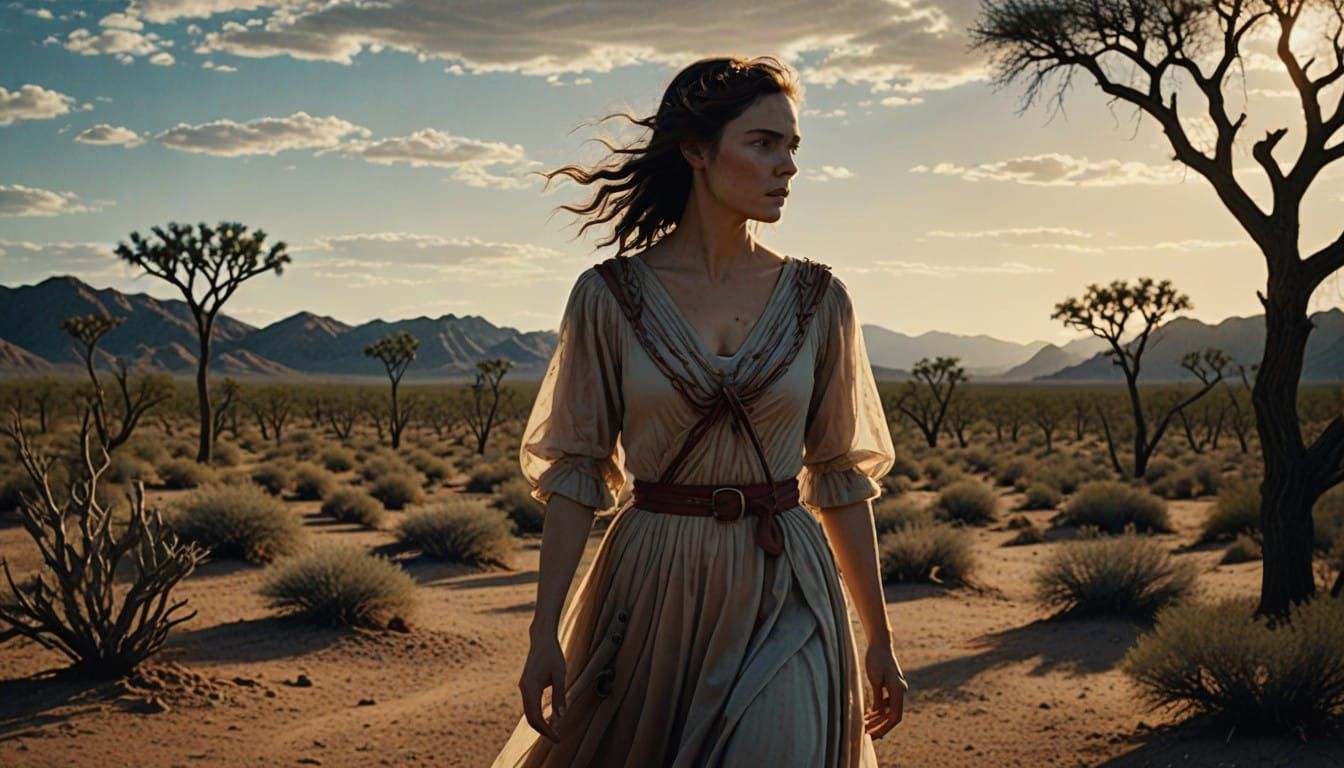 Stunning Desert Dreamscapes in Epic Cinematic Style
