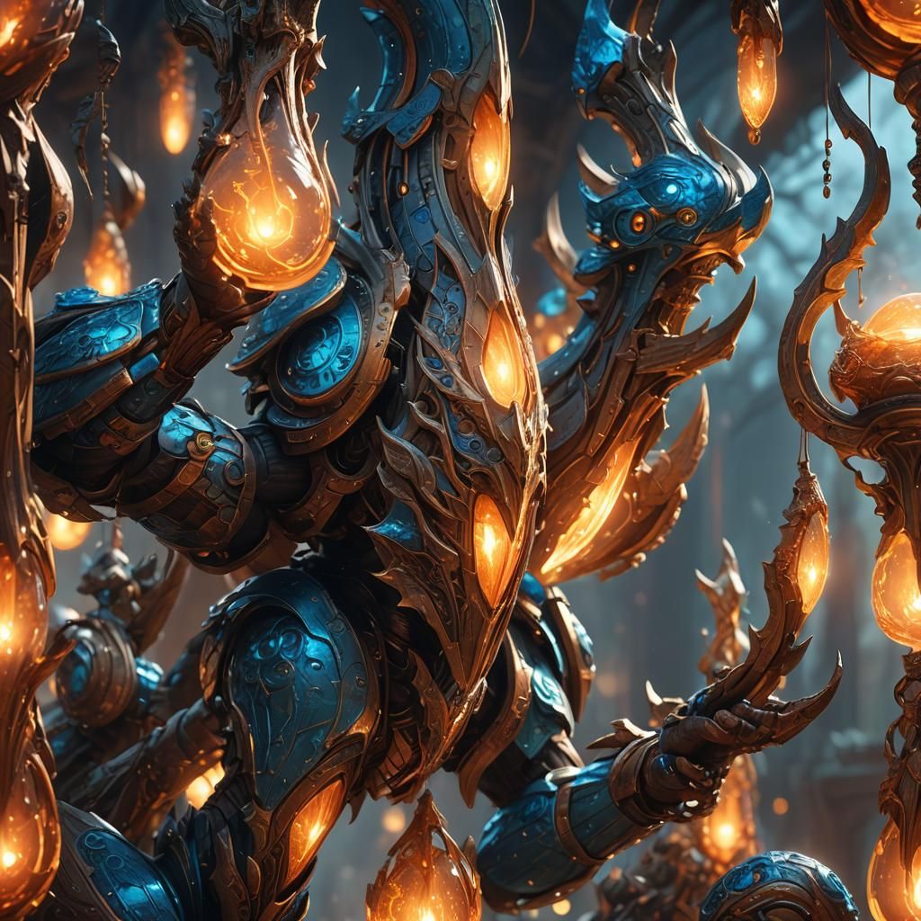 Fantasy Craftsmen Forge Ethereal Tools: Digital Matte Painti...