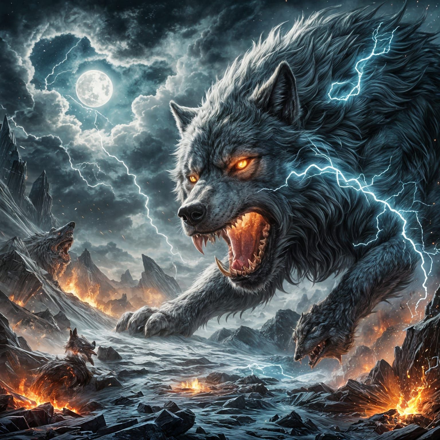 Fenrir: The Fearsome Wolf of Norse Legend