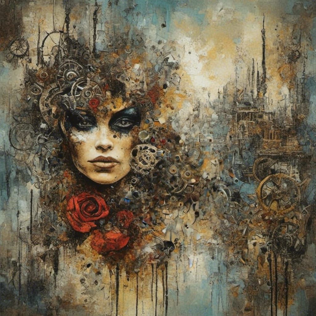 Dark Beauty: A Mexican-Inspired Portrait