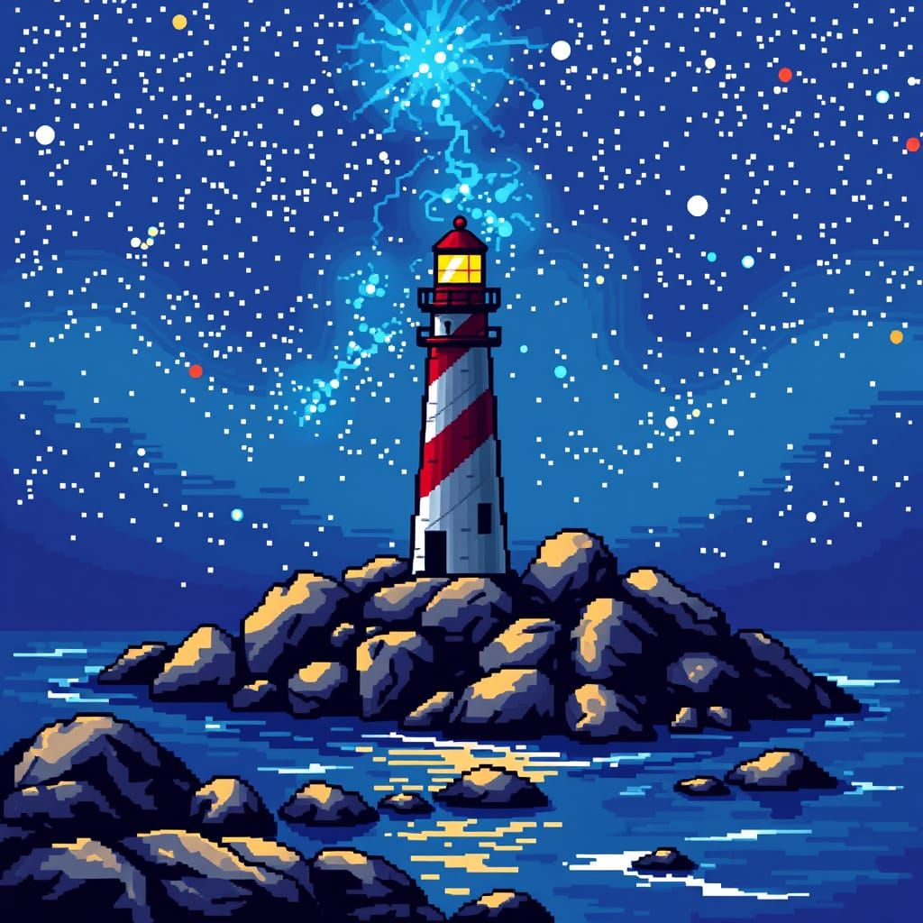 Glitchy Pixel: Flux Schnell