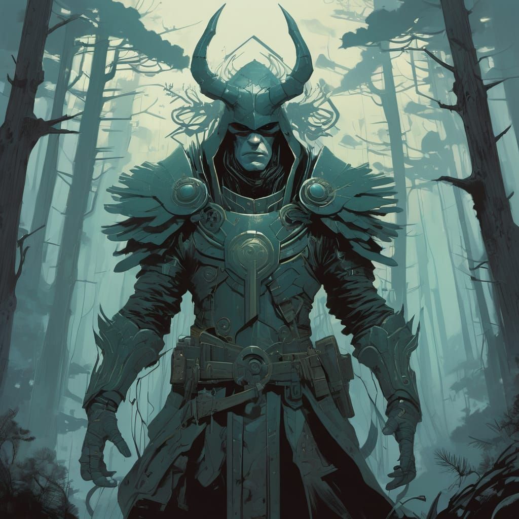 Surreal Digital Art with Intricate Details