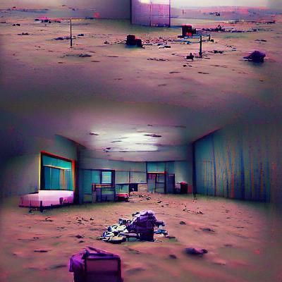 Minimalist Empty Room: A Study in Isolation