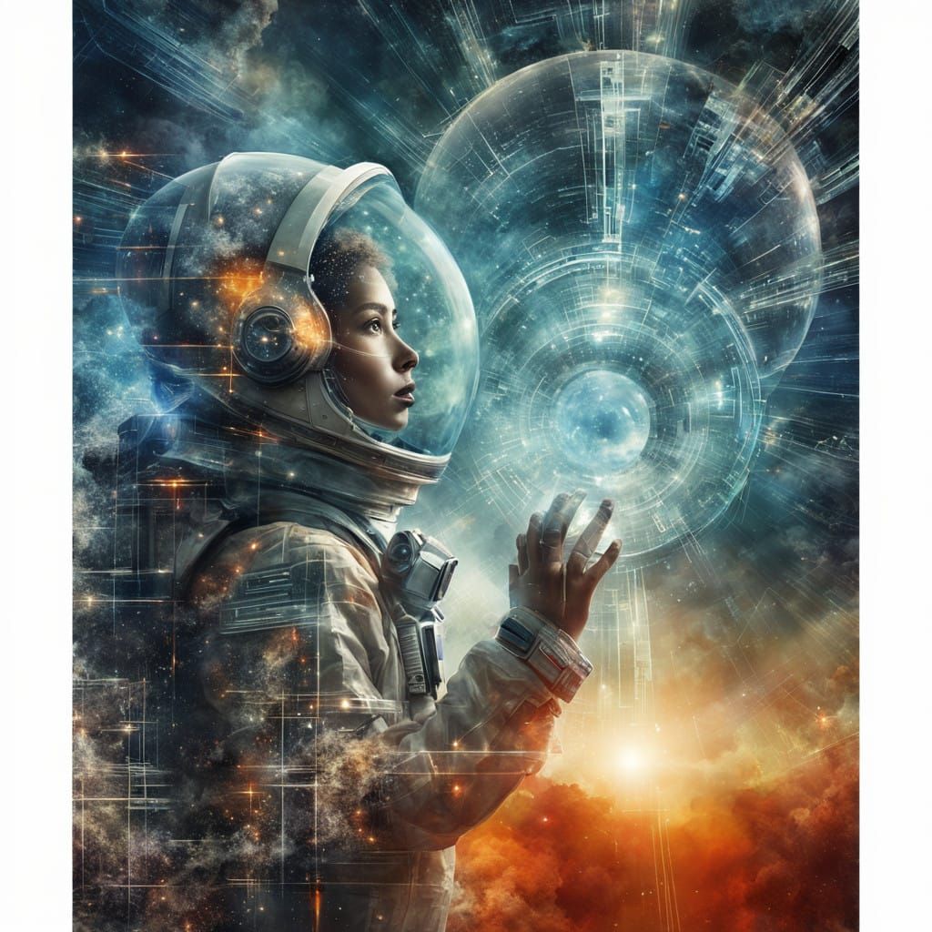 Epic Futuristic Sci-Fi Woman Discovers Telekinetic Powers in...