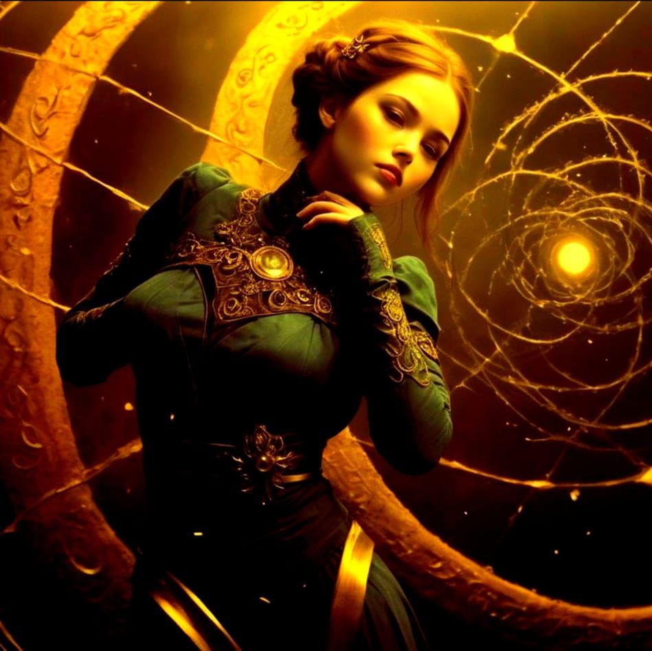 Abstract Aesthetic Design Generated by AI