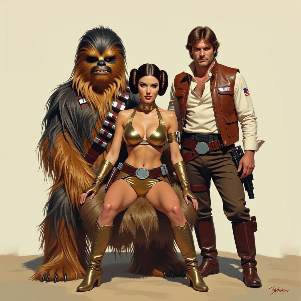 Leia, Chewbacca, and Han: A Sci-Fi Love Triangle