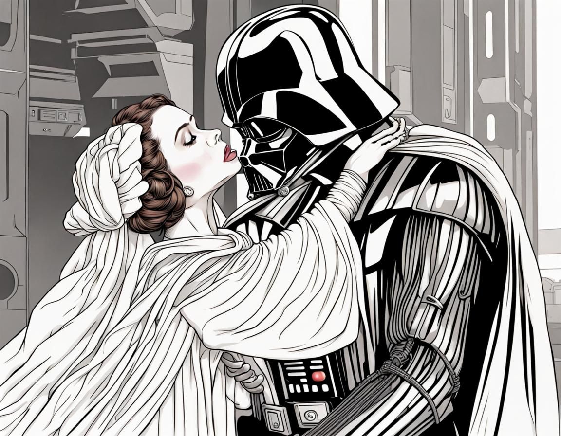 Darth Vader and Princess Leia marriage