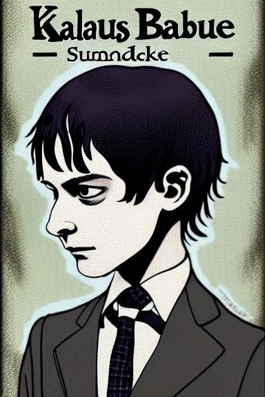 Klaus Baudelaire Portrait in Snicket Style