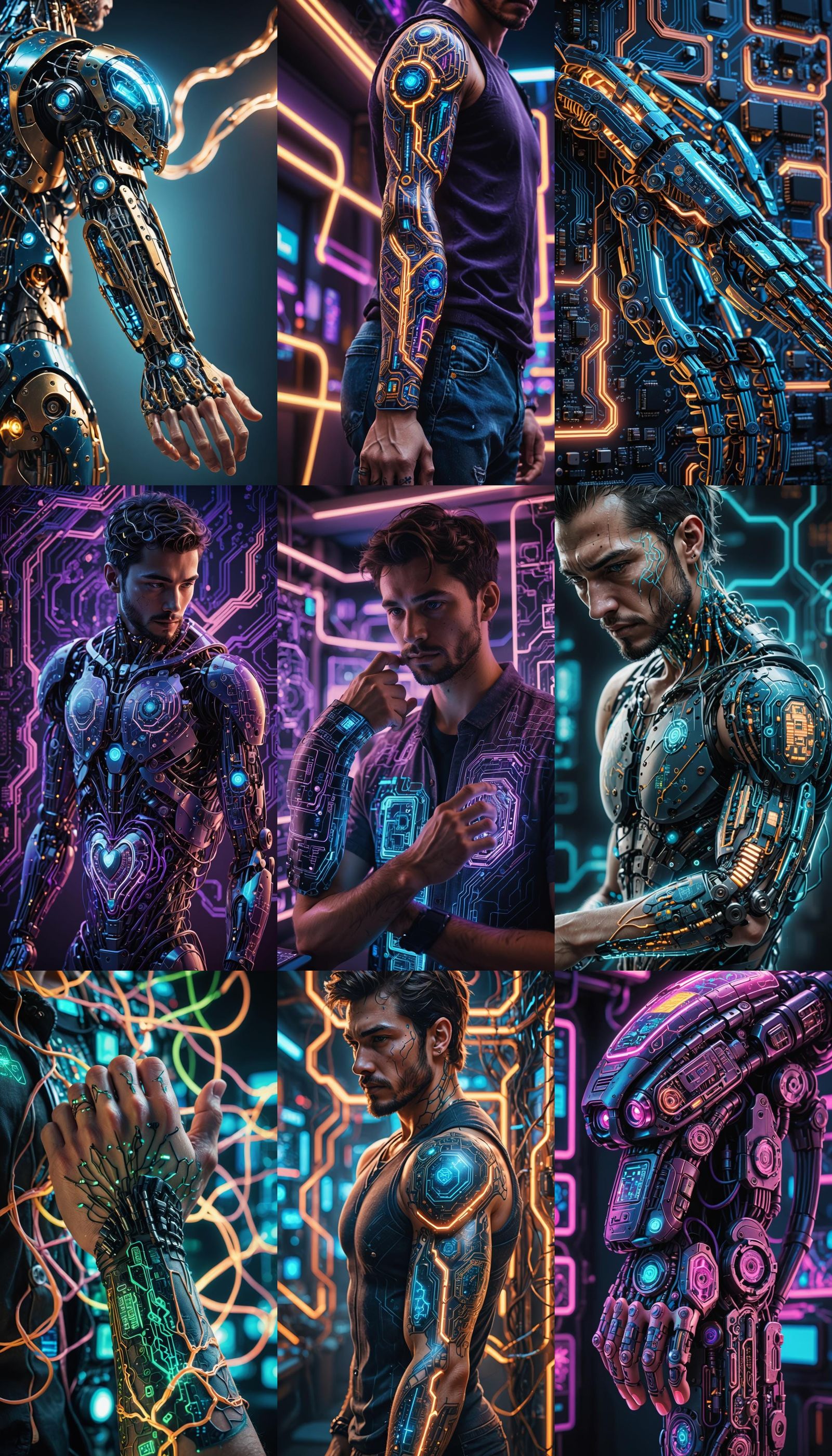 AI Tattoo Design for Inner Arm