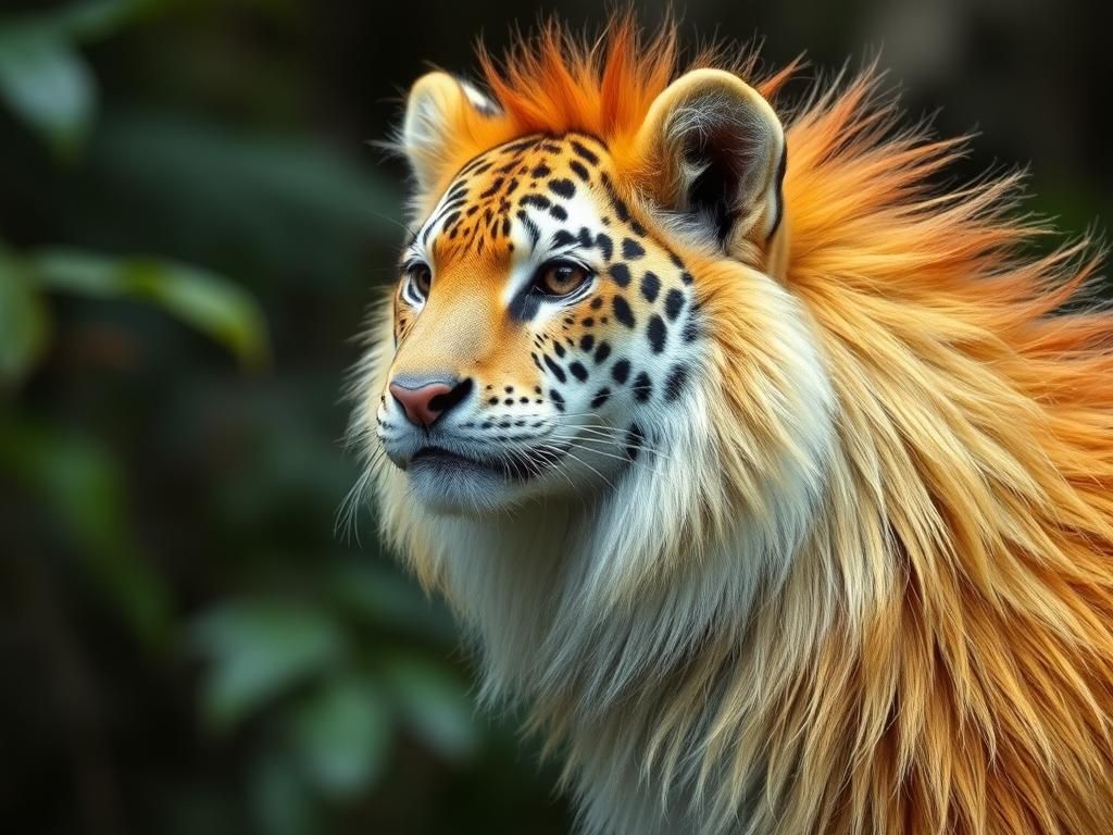 Unique AI-Generated Animal Design Concept