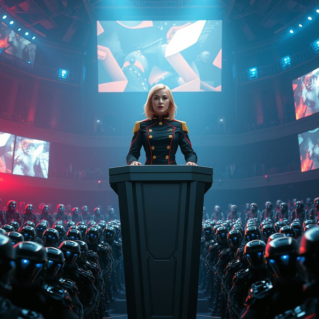 Regal Dictator Dominates Dark Cyborg Assembly