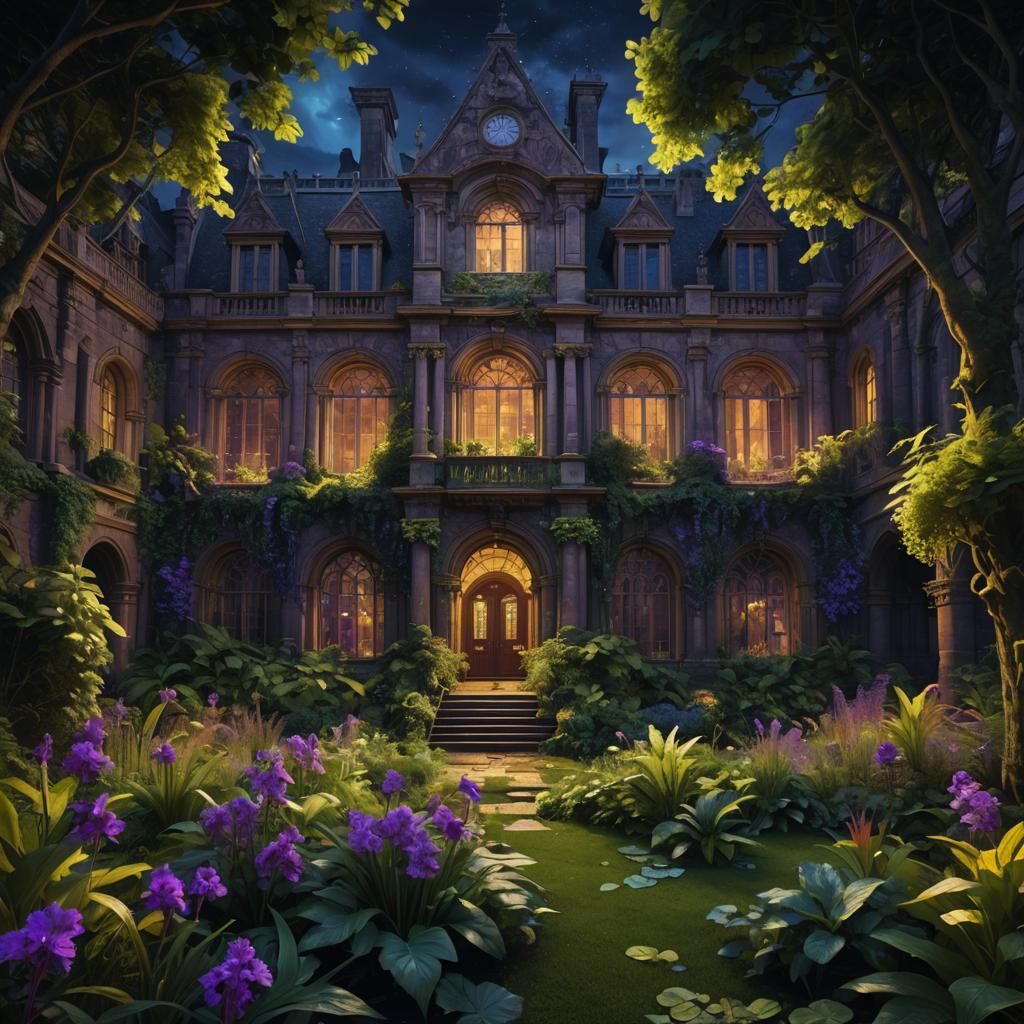 Holyroodhouse Overgrown: A Dark Fantasy Masterpiece