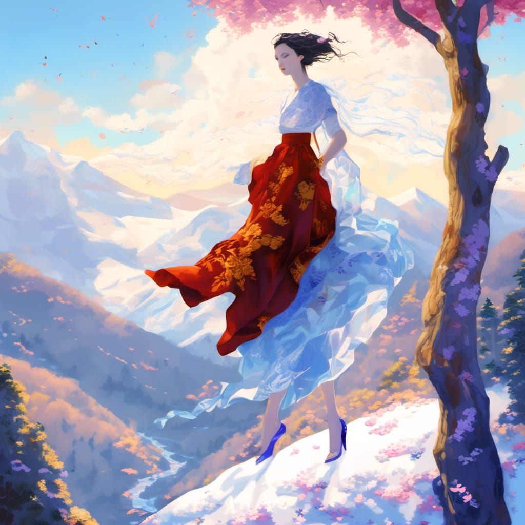 Divine femininity; Iconic female figures, by Gustav Klimt, b...