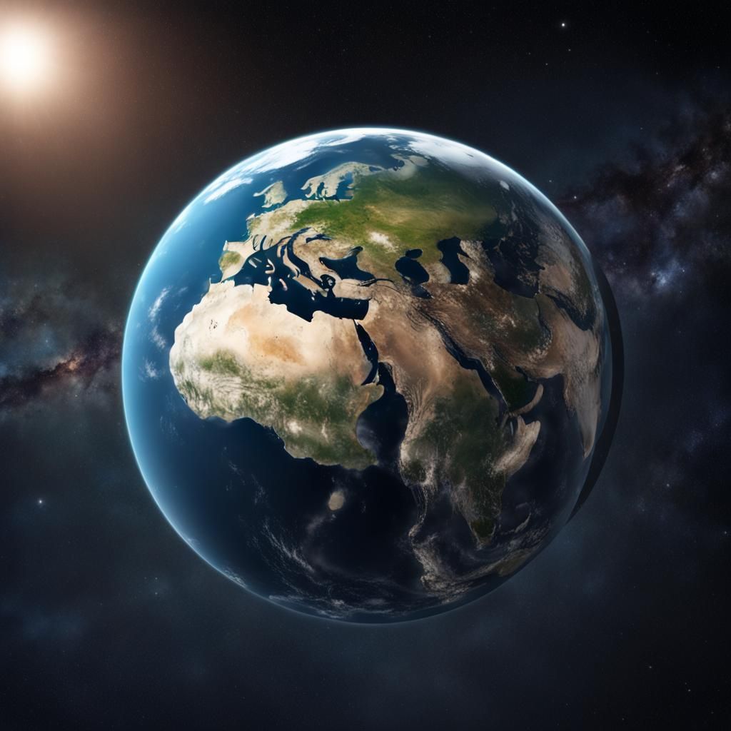 Earth From Space: A Distant Blue Marble