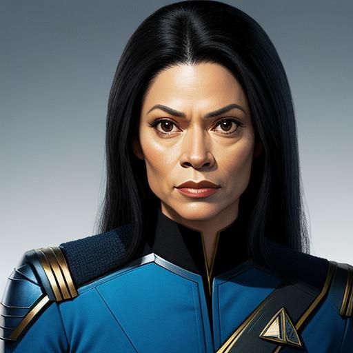 Half-Klingon E'Lanna Torres from Star Trek