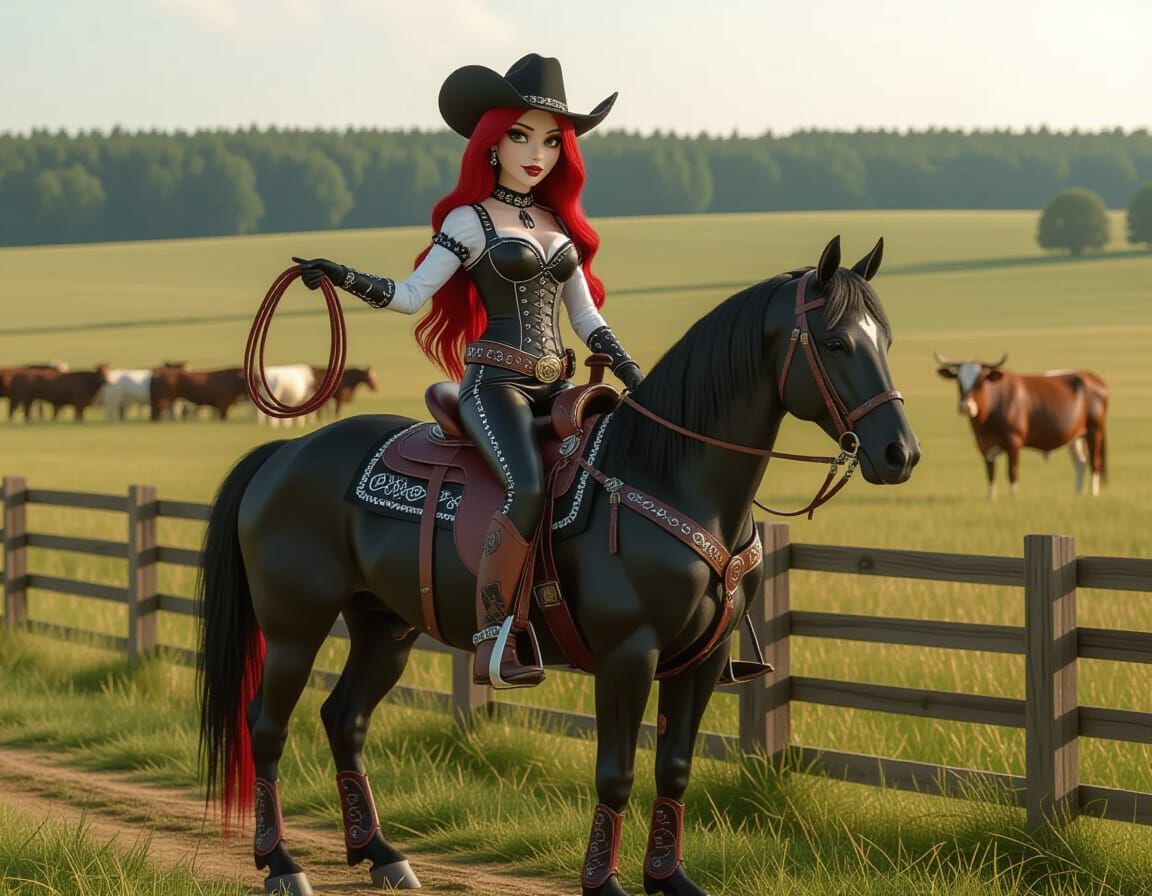 Lady Lucinda, a Disney cowgirl