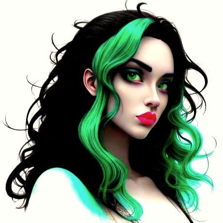 Surrealistic Glamour: A Vibrant Photorealistic Masterpiece