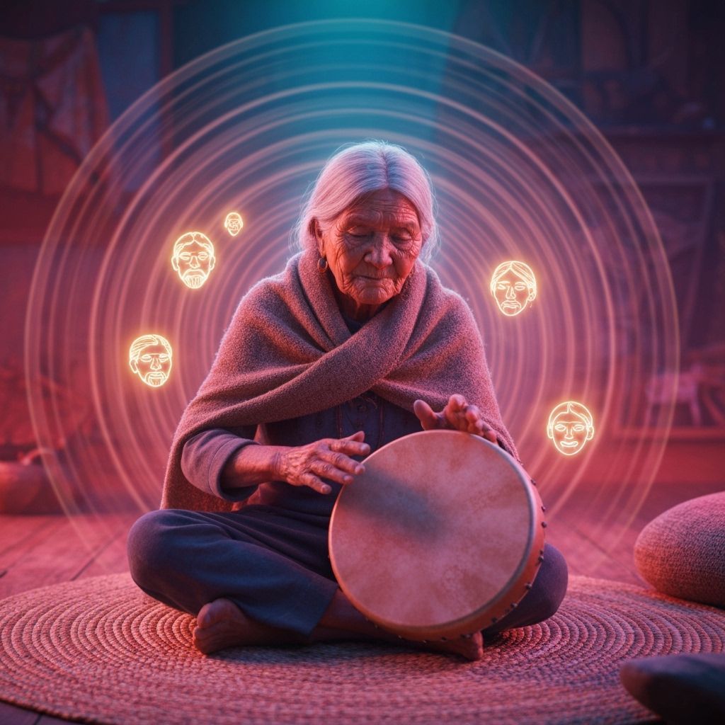 Elder's Drum Creates Light Ripples in Cinematic Style